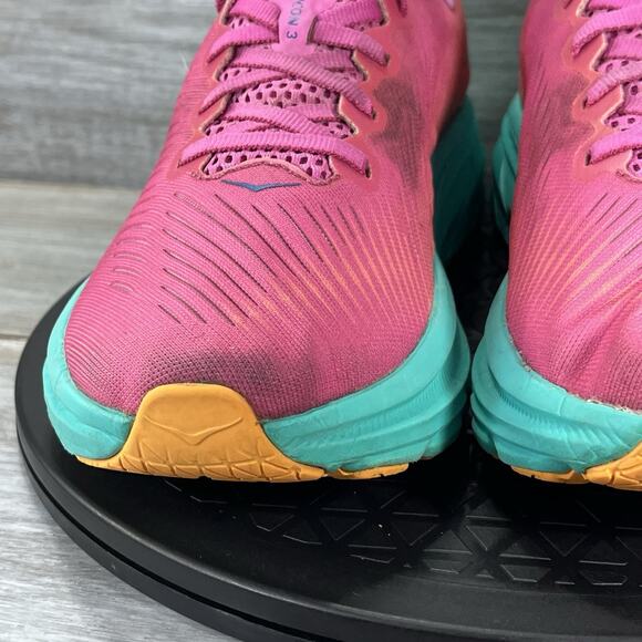 Hoka One One Women’s Rincon 3 Purple Athletic Running Shoes Size 8 B - Picture 4 of 15